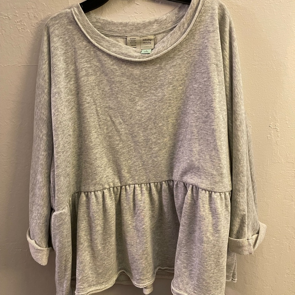 Cute Saturday Sunday top by Anthropologie